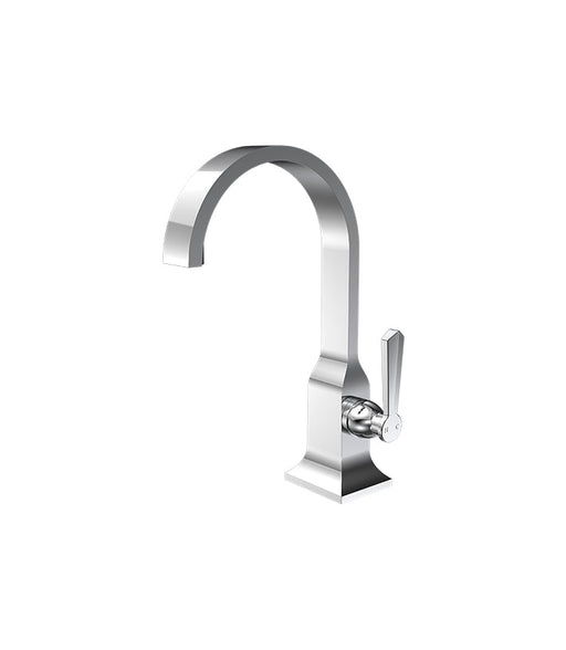 Parisi Jazz Basin Mixer-JL.01-1H-blue-leaf-bathware