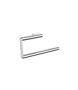 Parisi L'Hotel Towel Ring - Chrome-NE025-blue-leaf-bathware