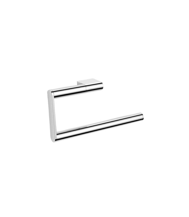 Parisi L'Hotel Towel Ring - Chrome-NE025-blue-leaf-bathware