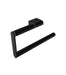 Parisi L'Hotel Towel Ring - Matt Black-NE025.02-blue-leaf-bathware