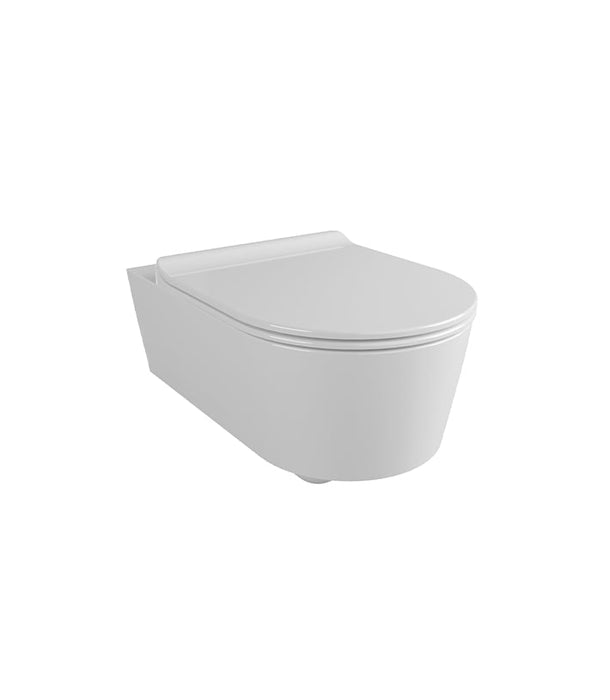 Parisi Link Wall Hung Pan - Gloss White-FLLK118G-blue-leaf-bathware