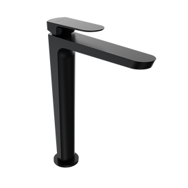 Parisi Loom High Basin Mixer - Matt Black-LO.01-1HH.02-blue-leaf-bathware