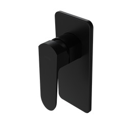 Parisi Loom Wall Mixer - Matt Black-LO.05L.02-blue-leaf-bathware