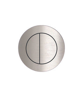 Parisi Outlet Valve Actuator Button - Brushed Nickel-PA200.41-blue-leaf-bathware