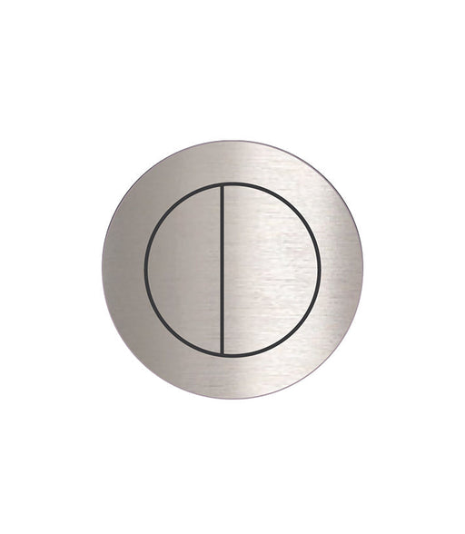 Parisi Outlet Valve Actuator Button - Brushed Nickel-PA200.41-blue-leaf-bathware