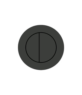 Parisi Outlet Valve Actuator Button - Matt Black-PA200.02-blue-leaf-bathware