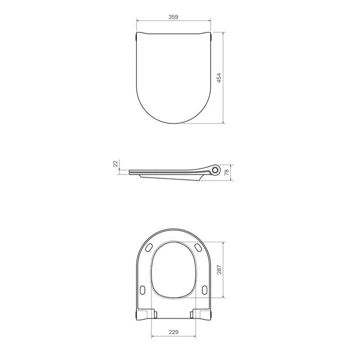 Parisi Pressalit Sway D2 Toilet Seat-PN5620-blue-leaf-bathware