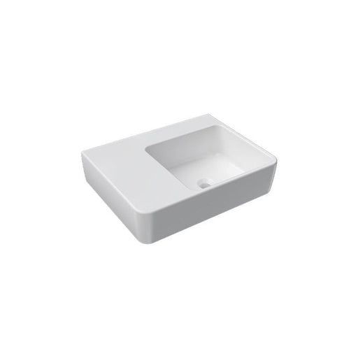 Parisi Quasar 60 Bench Basin-SMQU600L/A-blue-leaf-bathware