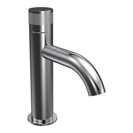 Parisi Todo II Basin Mixer with Curved Spout - Chrome-T2DO.01-1HC-blue-leaf-bathware