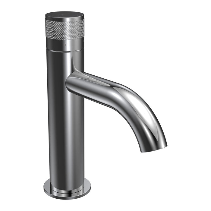 Parisi Todo II Basin Mixer with Curved Spout - Chrome-T2DO.01-1HC-blue-leaf-bathware