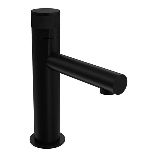 Parisi Todo II Basin Mixer with Straight Spout - Matt Black-T2DO.01-1H.02-blue-leaf-bathware