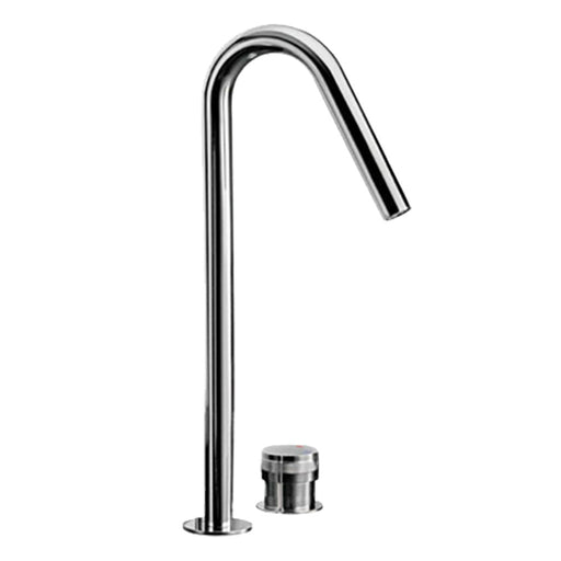 Parisi Todo II Hob Mixer with Gooseneck Swivel Spout - Chrome-T2DO.06-2HSE-blue-leaf-bathware