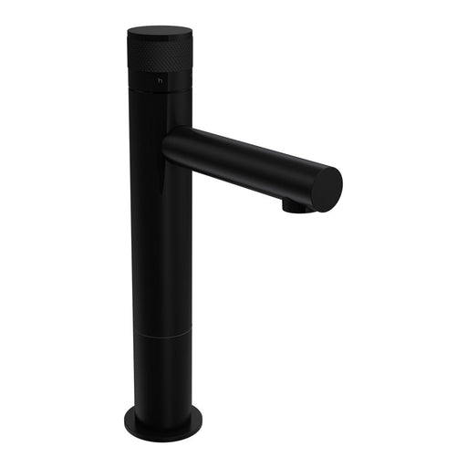 Parisi Todo II Mid Level Basin Mixer with Straight Spout - Matt Black-T2DO.01-1HH60.02-blue-leaf-bathware