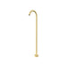 Parisi Tondo Freestanding Bath Spout 860mm Brushed Brass-TO.03F.46-blue-leaf-bathware