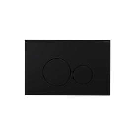 Parisi Tondo Push Panel Matt Black-PA224-blue-leaf-bathware