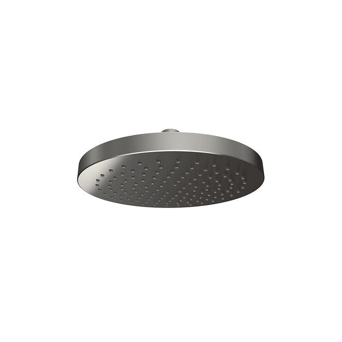 Parisi Tondo Round Shower Head 200mm ABS Brushed Nickel-TO.SH.A200.41-blue-leaf-bathware