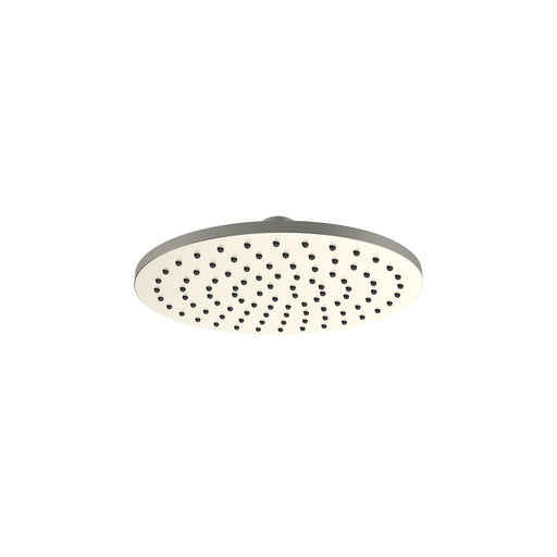 Parisi Tondo Round Shower Head 200mm (Brass) - Brushed Nickel-TO.SH.B200.41-blue-leaf-bathware