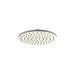 Parisi Tondo Round Shower Head 200mm (Brass) - Brushed Nickel-TO.SH.B200.41-blue-leaf-bathware