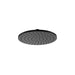 Parisi Tondo Round Shower Head 200mm (Brass) - Matt Black-TO.SH.B200.02-blue-leaf-bathware