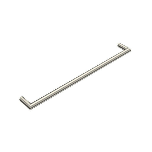 Parisi Tondo Single Towel Rail 600mm Brushed Nickel-TO.TR60.41-blue-leaf-bathware