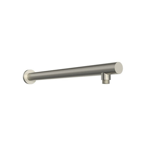 Parisi Tondo Wall Shower Arm 440mm - Brushed Nickel-TO.SA.1W.41-blue-leaf-bathware