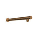 Parisi Tondo Wall Shower Arm 440mm - Matt Bronze-TO.SA.1W.48-blue-leaf-bathware