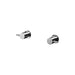 Parisi Tondo Wall Top Assemblies Pair-TO.00.CH-blue-leaf-bathware