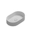 Parisi Track Oval 600 x 380 Bench Basin - Matt White-VA23.01-blue-leaf-bathware