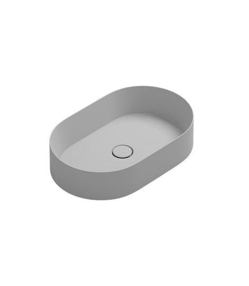 Parisi Track Oval 600 x 380 Bench Basin - Nuvola-VA23.91-blue-leaf-bathware