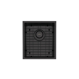 Phoenix 4000 Series Single Bowl Sink - Brushed Black-310-0002-16-blue-leaf-bathware