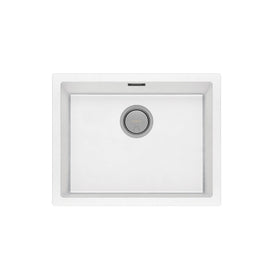 Phoenix 5000 Series Large Single Bowl Sink - Matte White-312-1002-80-blue-leaf-bathware