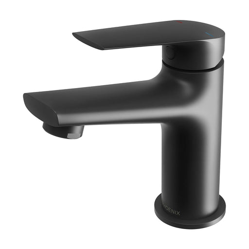 Phoenix Arlo Basin Mixer - Matte Black-151-7700-10-blue-leaf-bathware