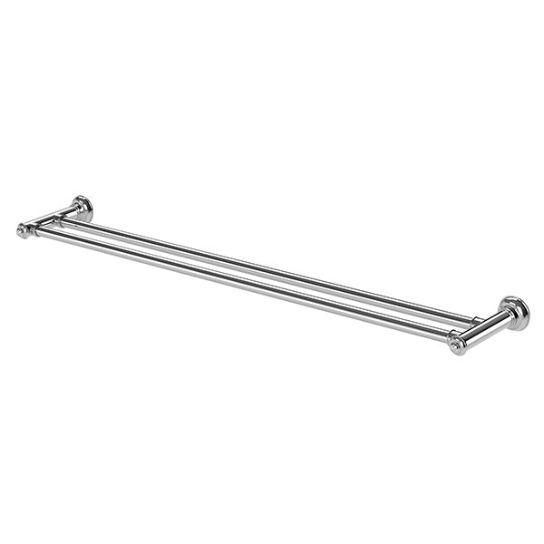 Phoenix Cromford Double Towel Rail 800mm - Chrome-134-8130-00-blue-leaf-bathware