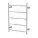 Phoenix Cromford Heated Towel Ladder 550mm - Chrome-134-8750-00-blue-leaf-bathware