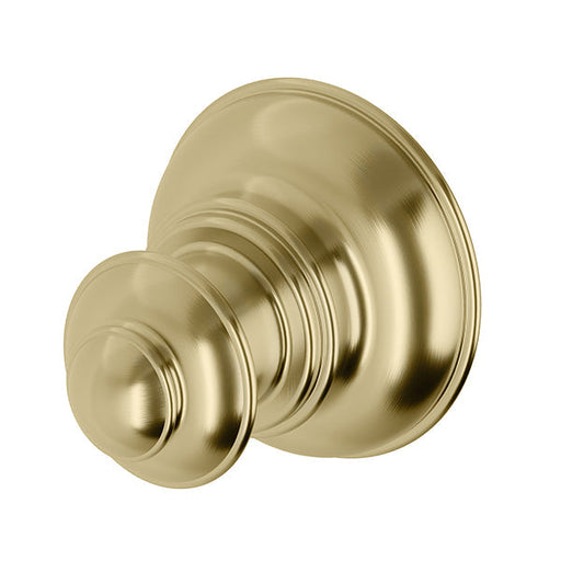 Phoenix Cromford Robe Hook - Brushed Gold-134-8400-12-blue-leaf-bathware