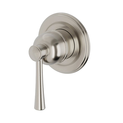 Phoenix Cromford Shower / Wall Mixer - Brushed Nickel-134-2800-40-blue-leaf-bathware