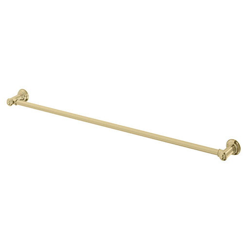 Phoenix Cromford Single Towel Rail 800mm - Brushed Gold-134-8030-12-blue-leaf-bathware