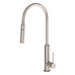 Phoenix Deja Pull Out Sink Mixer 220mm - Brushed Nickel-126-7330-40-blue-leaf-bathware