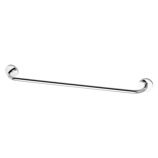 Phoenix Festival Single Towel Rail 760mm - Chrome-FE802 CHR-blue-leaf-bathware