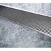 Phoenix Flat Channel 75mm Heel Guard Drain 45mm Outlet - Stainless Steel-blue-leaf-bathware