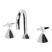 Phoenix Ivy Basin Set - Chrome-600 CHR-blue-leaf-bathware