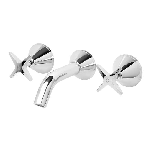 Phoenix Ivy Bath Set - Chrome-610 CHR-blue-leaf-bathware