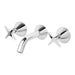 Phoenix Ivy Bath Set - Chrome-610 CHR-blue-leaf-bathware