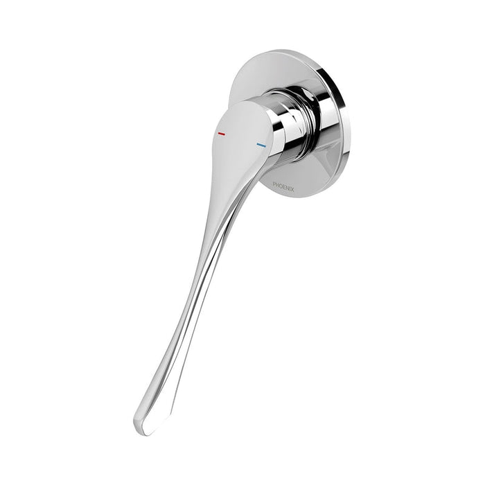 Phoenix Ivy MKII Extended Handle Shower / Wall Mixer Trim Kit - Chrome-155-7805-00-blue-leaf-bathware