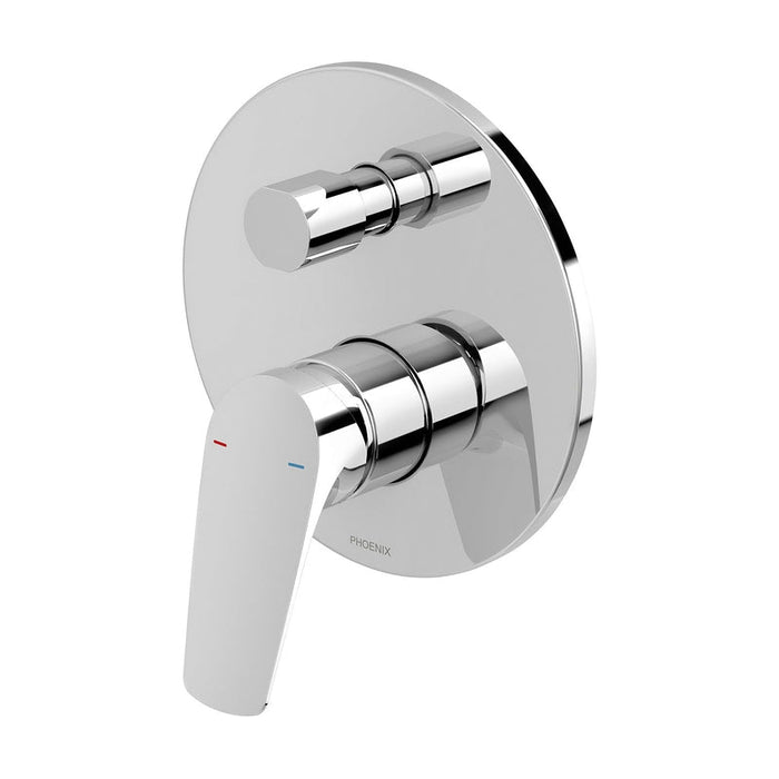 Phoenix Ivy MKII Shower / Bath Diverter Mixer Trim Kit - Chrome-154-7940-00-blue-leaf-bathware