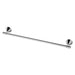 Phoenix Ivy Single Towel Rail 760mm - Chrome-YV802 CHR-blue-leaf-bathware