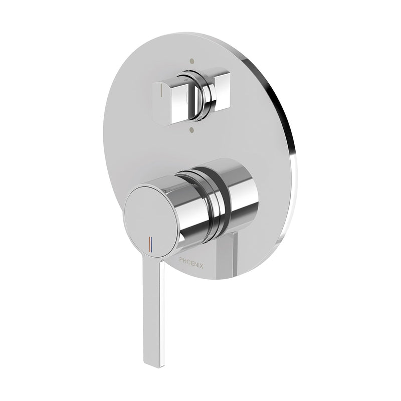 Phoenix Lexi MKII Wall Shower / Bath Diverter Mixer - Chrome — Blue ...