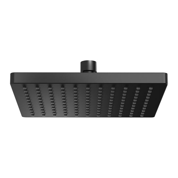 Phoenix Lexi Shower Rose 200mm Square - Matte Black-LE5100-10-blue-leaf-bathware