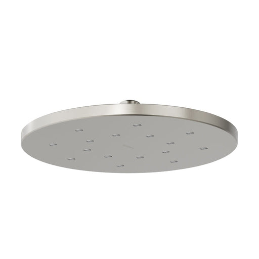 Phoenix LuxeXP Shower Rose 250mm Round - Brushed Nickel-640-5000-40-blue-leaf-bathware