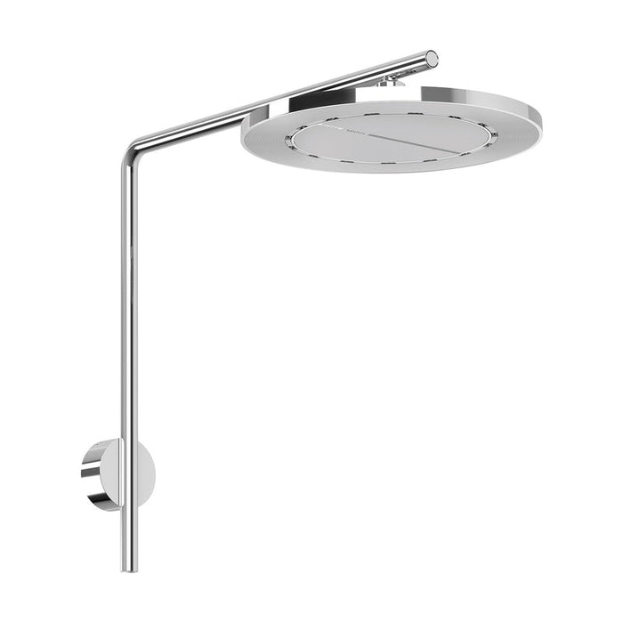 Phoenix NX Iko Shower Arm & Rose - Chrome-608-5100-00-blue-leaf-bathware